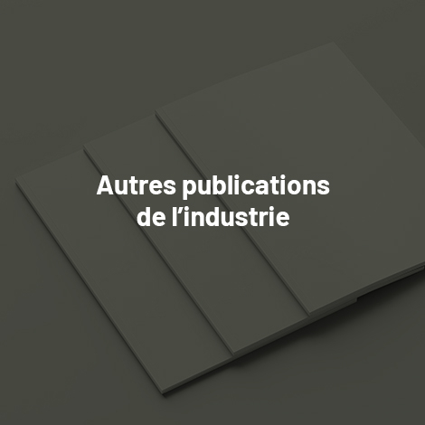 Autres publications de l’industrie